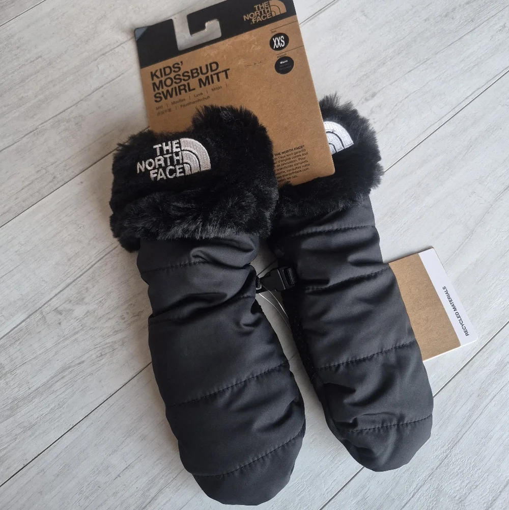 THE NORTH FACE NEW Kids Mossbud Mittens